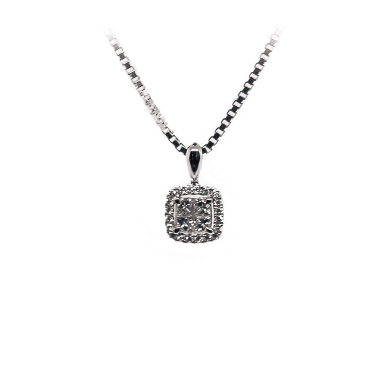 Smykke 10 - 18KT H/SI 0,27 CT 74STK / 0,11 CT 20STK