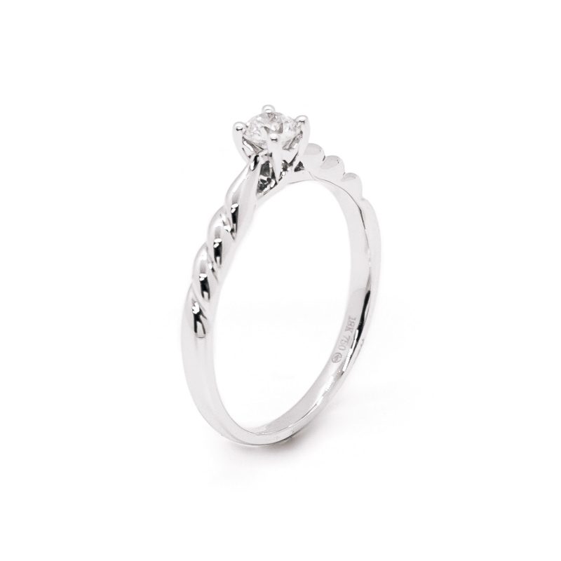 Helene Diamantring - 18KT H/SI 0,31 CT