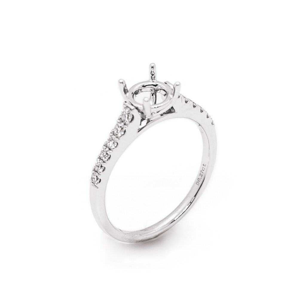 Amalie Diamantring - 18KT 12STK 0,27 CT