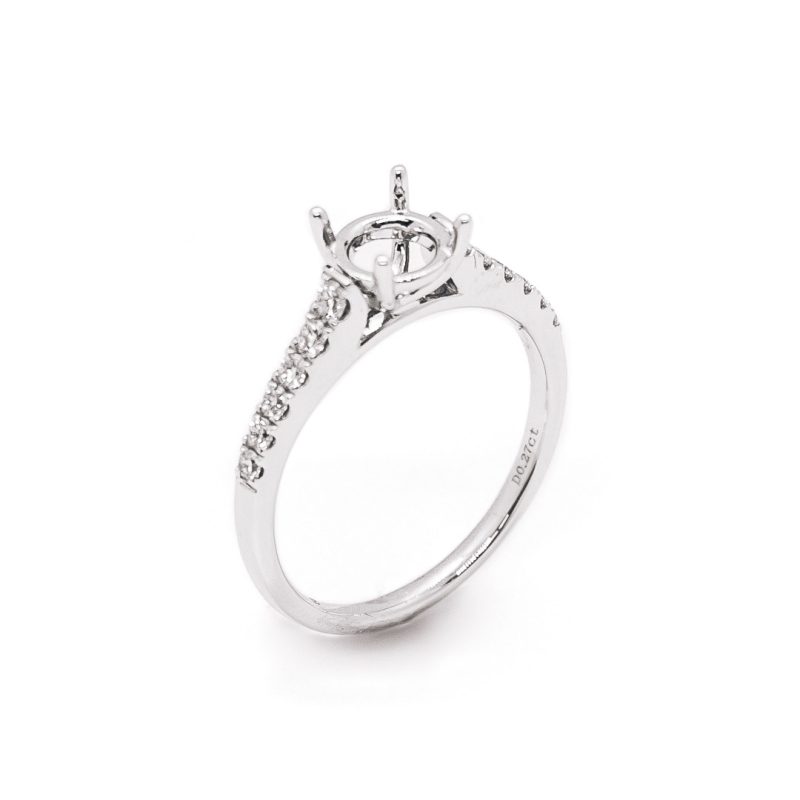 Amalie Diamantring - 18KT 12STK 0,27 CT