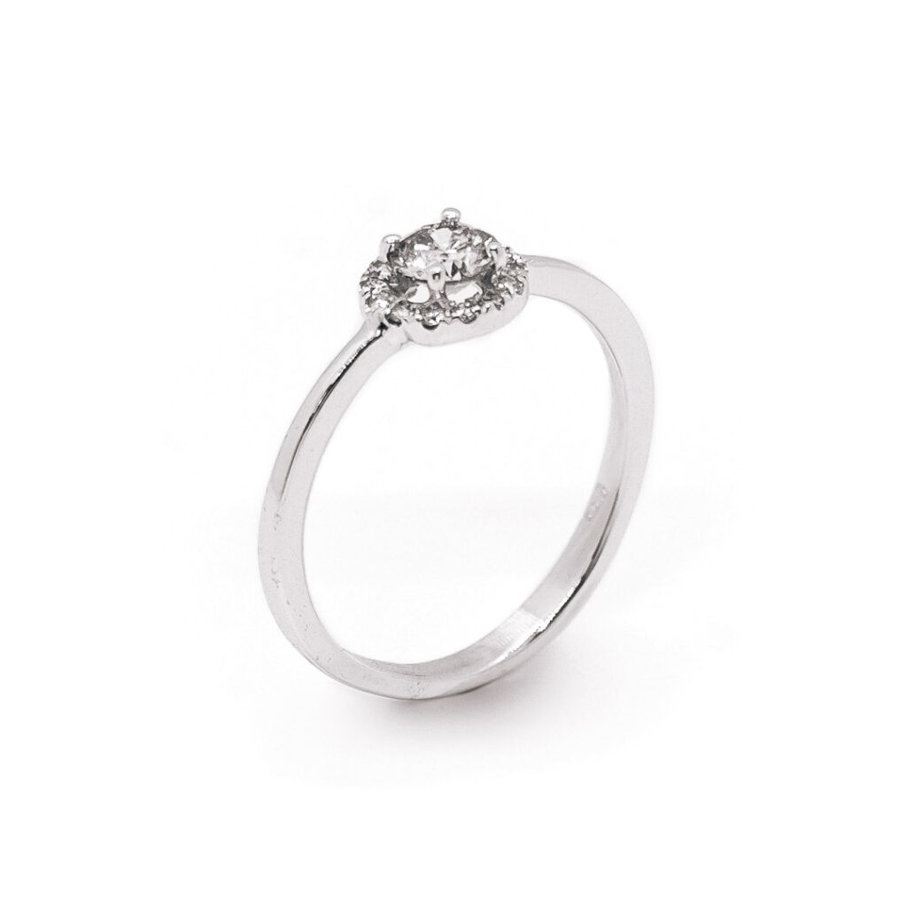 Sigrid Diamantring - G.SI 0,40 CT - 0,57 CT