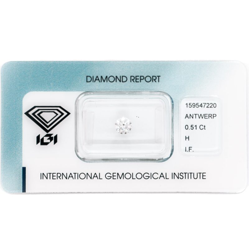 Investeringsdiamant 25 - H IF 0,51 CT