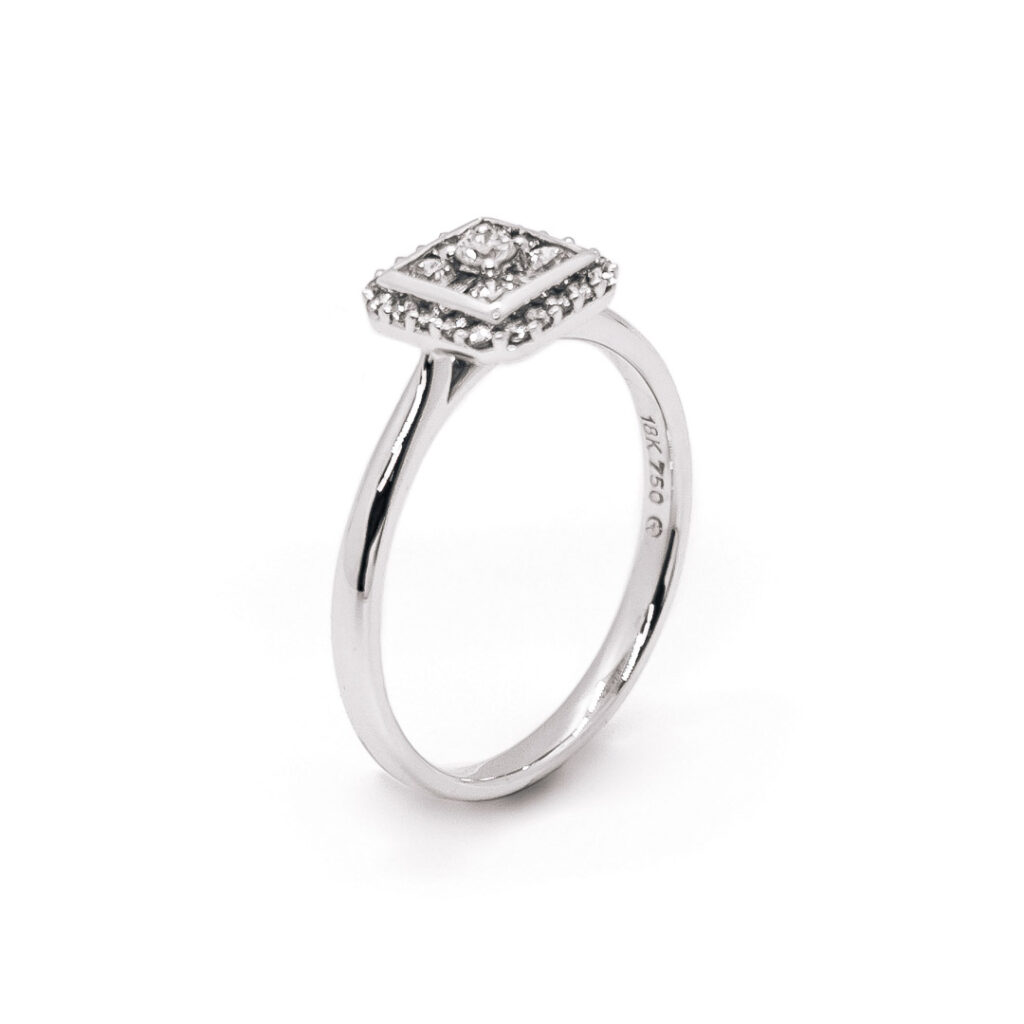 Nora Diamantring - 18KT H/SI 0,35 CT / 25STK