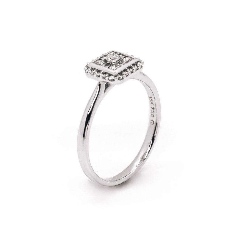 Nora Diamantring - 18KT H/SI 0,35 CT / 25STK