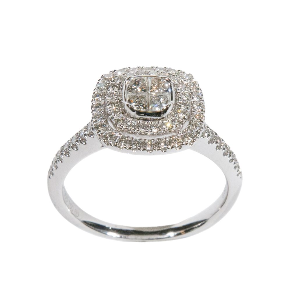 Emilie Diamantring - 18KT H/SI 0,38 CT / 60STK